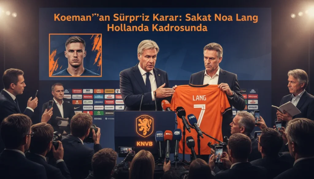 Koeman’dan Sürpriz Karar: Sakat Noa Lang Hollanda Kadrosunda: Analiz