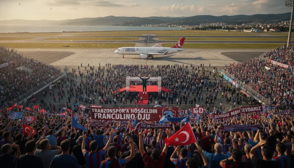 Bordo-Mavili Ekibin Yeni Yıldızı Franculino Dju Şehirde