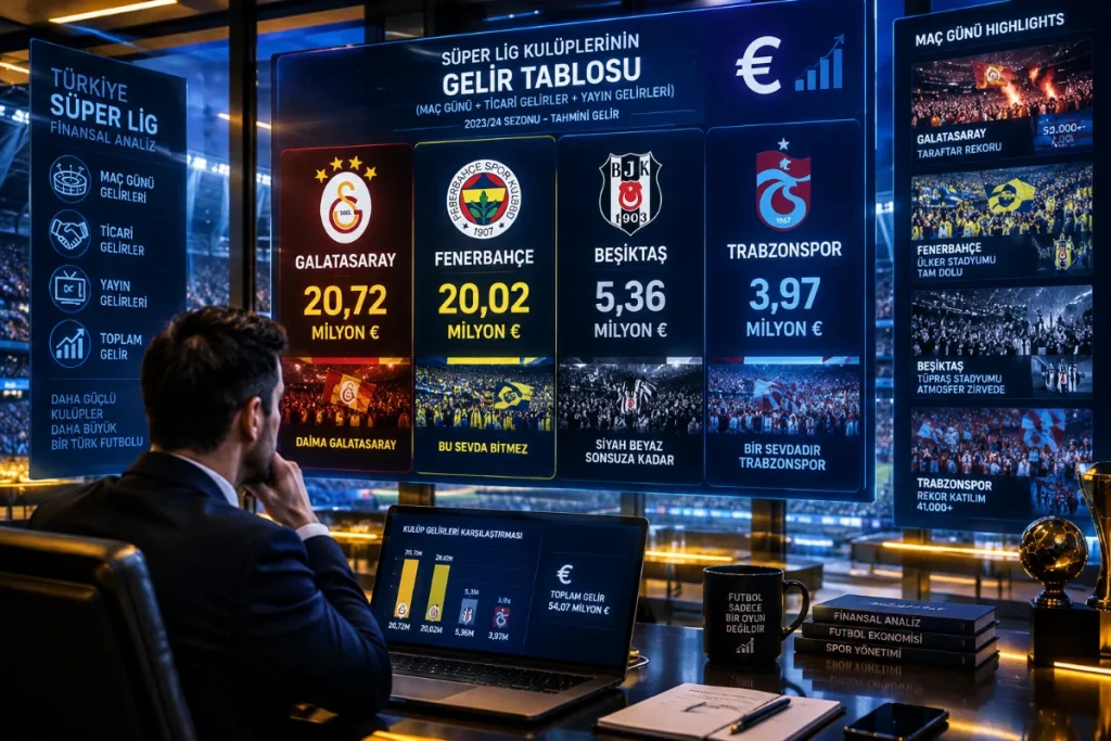 Avrupa Kupalarında Türk Rüzgarı: İşte Kulüplerimizin Güncel UEFA Gelirleri