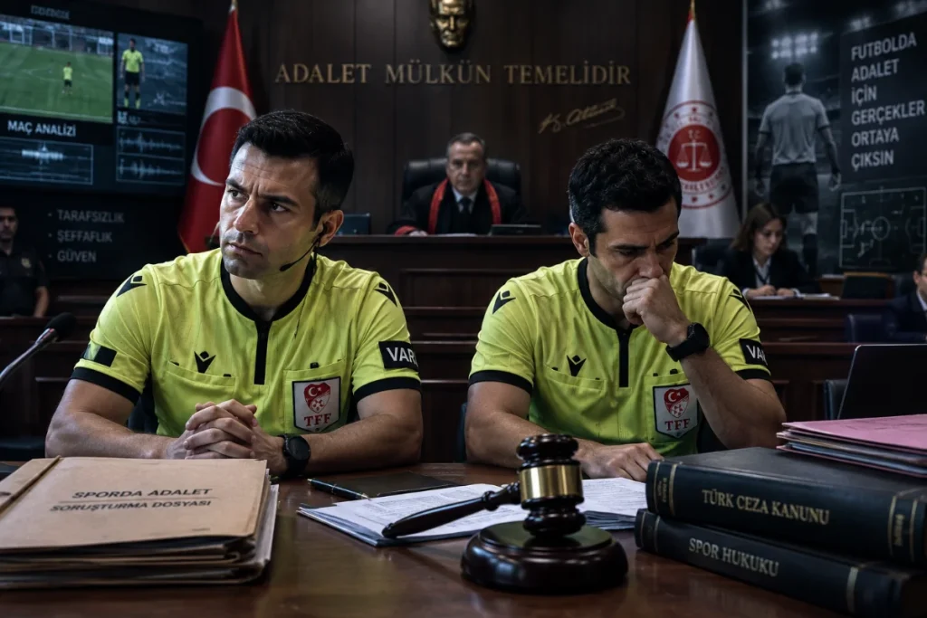 Futbolda Soruşturma Dalgası: Hakem Yasin Kol Adliyeye Sevk Edildi