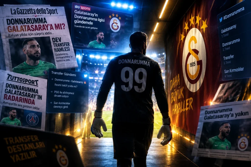 Galatasaray’ın Kalesi İçin İtalyan Dev Gianluigi Donnarumma İddiası