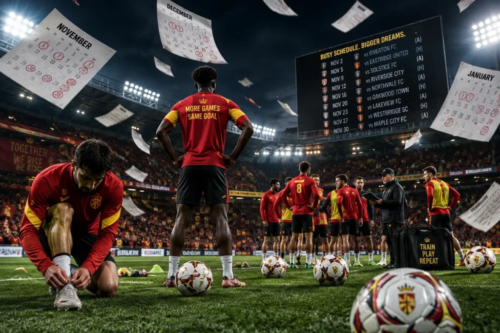 Galatasaray’ın Şampiyonluk Yolunda 30 Günlük Kritik Virajı: 8 Maçlık Seri